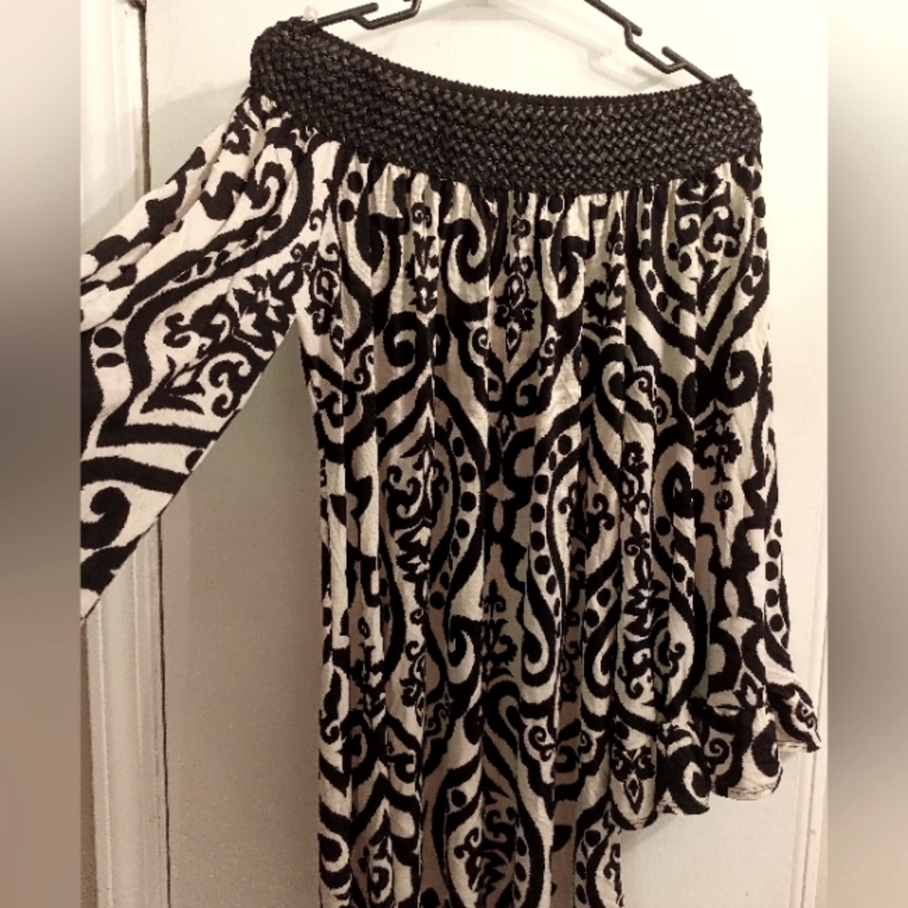 Drop shoulder blouse